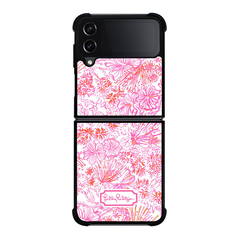 LILLY PULITZER PINK Samsung Galaxy Z Flip 4 5G Case Cover