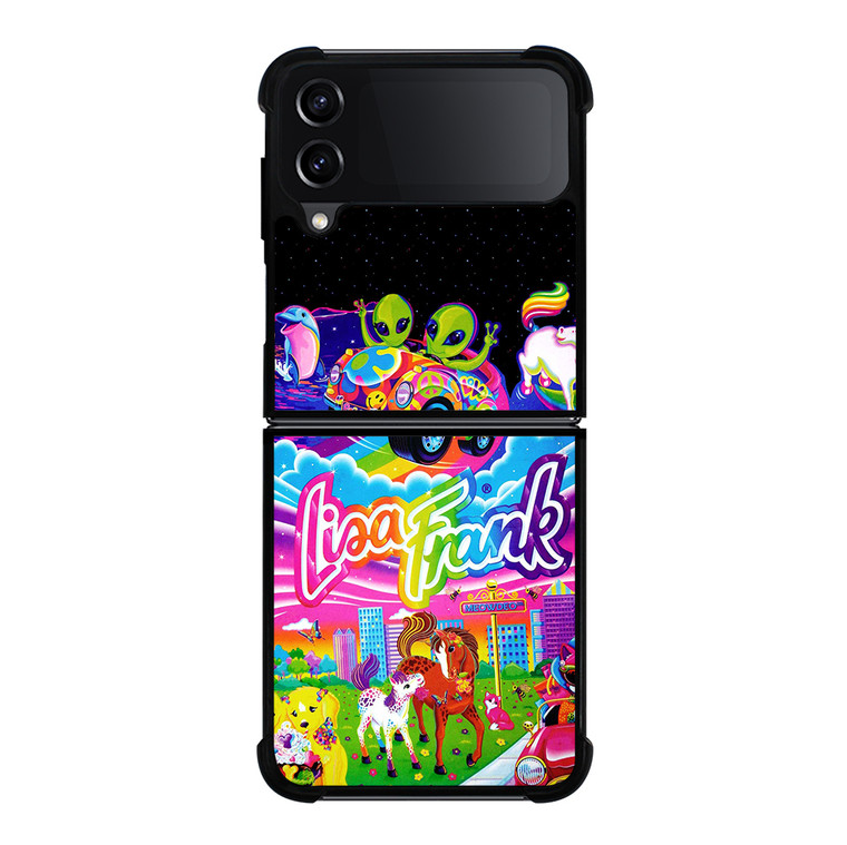 LISA FRANK SPACEY Samsung Galaxy Z Flip 4 5G Case Cover