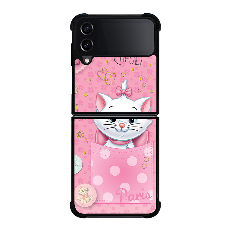 MARIE THE ARISTOCATS CAT POCKET Samsung Galaxy Z Flip 4 5G Case Cover