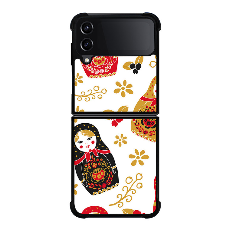 MATRYOSHKA RUSSIAN NESTING DOLLS Samsung Galaxy Z Flip 4 5G Case Cover