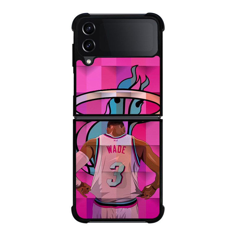 MIAMI HEAT WADE Samsung Galaxy Z Flip 4 5G Case Cover