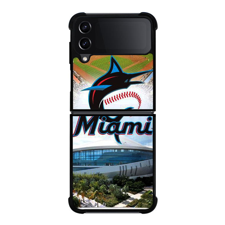 MIAMI MARLINS 1 Samsung Galaxy Z Flip 4 5G Case Cover
