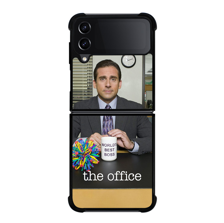 MICHAEL SCOTT THE OFFICE TV SHOW Samsung Galaxy Z Flip 4 5G Case Cover