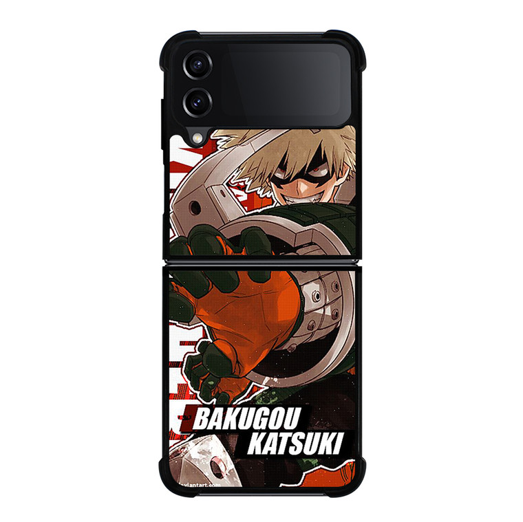MY HERO ACADEMIA BAKUGOU KATSUKI Samsung Galaxy Z Flip 4 5G Case Cover