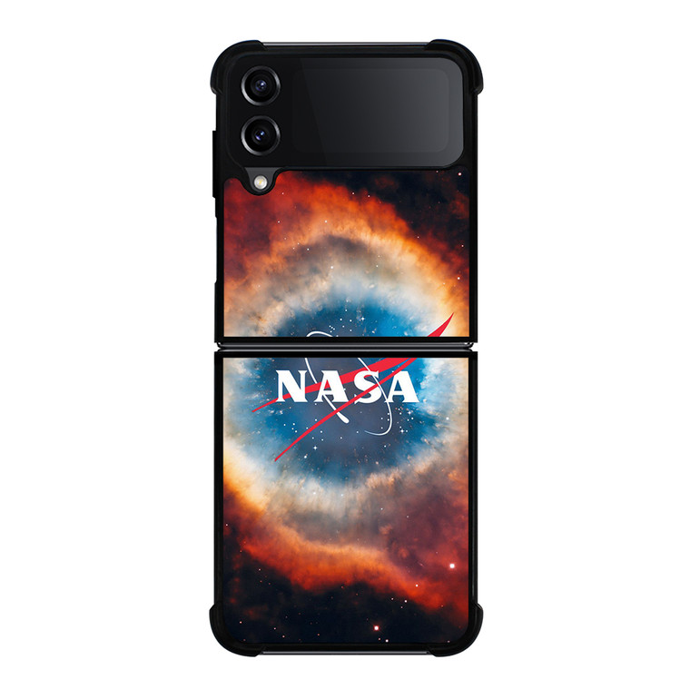 NASA LOGO NEBULA Samsung Galaxy Z Flip 4 5G Case Cover