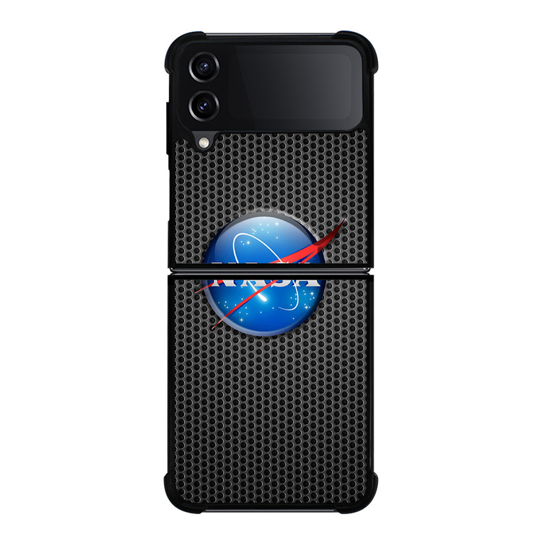 NASA METAL LOGO Samsung Galaxy Z Flip 4 5G Case Cover
