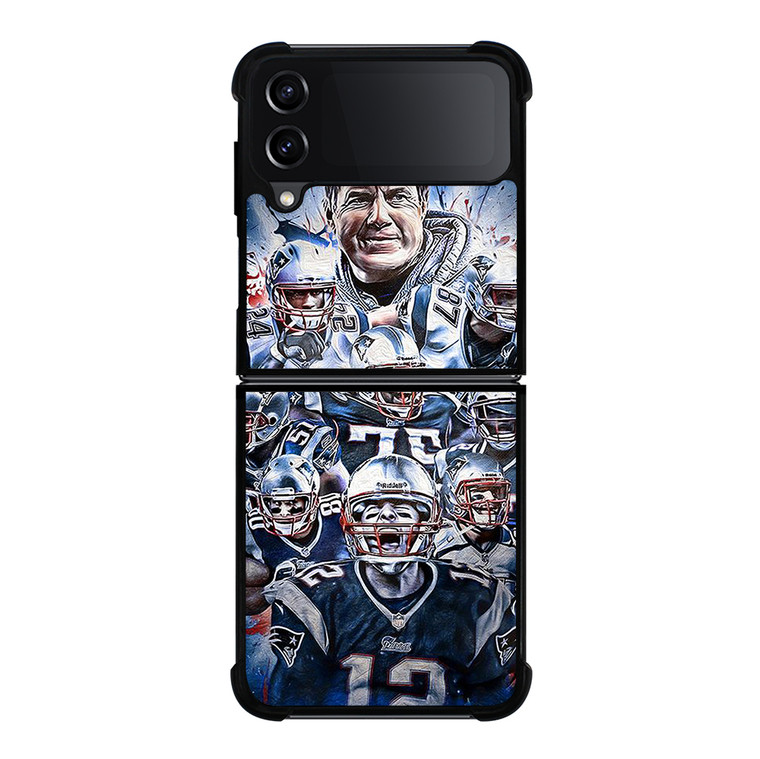 NEW ENGLAND PATRIOTS TEAM Samsung Galaxy Z Flip 4 5G Case Cover
