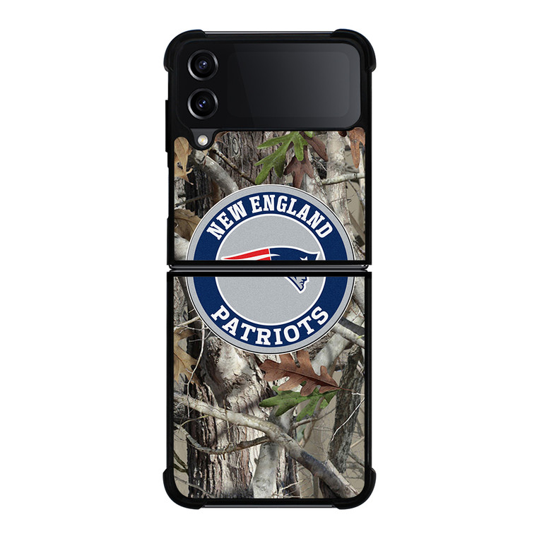 NEW ENGLAND PATRIOTS TREE CAMO Samsung Galaxy Z Flip 4 5G Case Cover