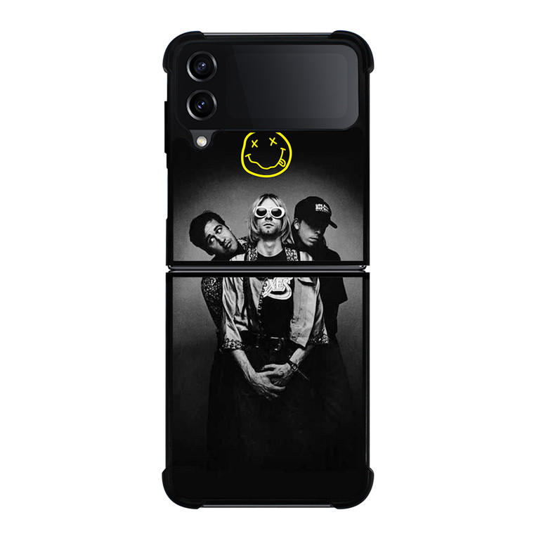 NIRVANA ROCK BAND Samsung Galaxy Z Flip 4 5G Case Cover