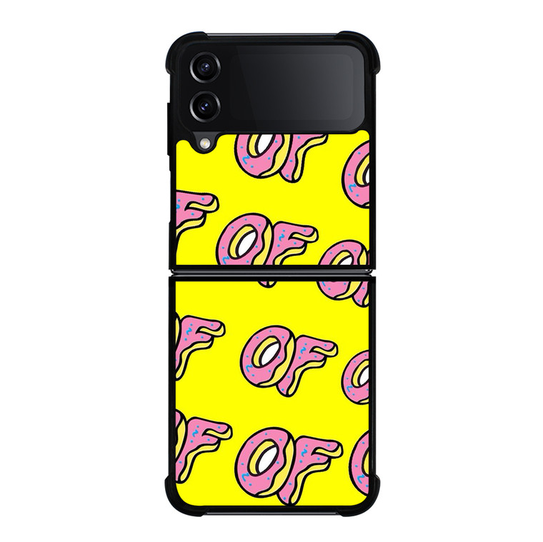 ODD FUTURE LOGO PATTERN Samsung Galaxy Z Flip 4 5G Case Cover