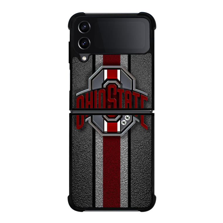 OHIO STATE SILVER LOGO Samsung Galaxy Z Flip 4 5G Case Cover