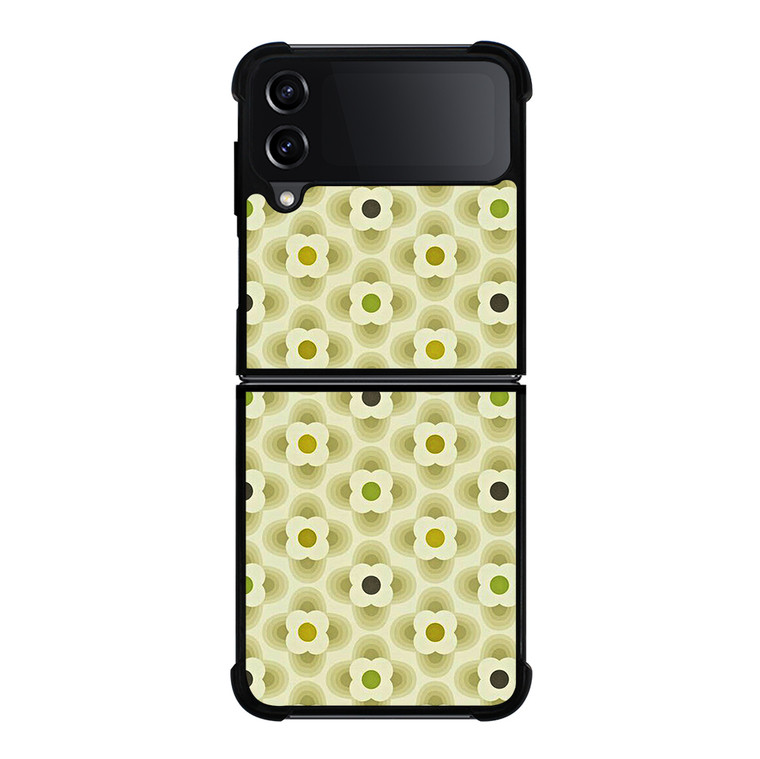 ORLA KIELY STRIPED PETAL Samsung Galaxy Z Flip 4 5G Case Cover