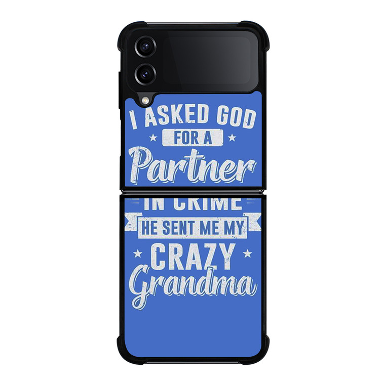 PARTNER IN CRIME GRANDMA 2 Samsung Galaxy Z Flip 4 5G Case Cover
