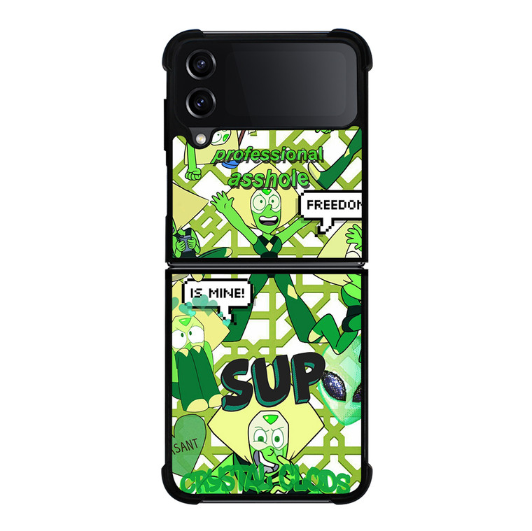 PERIDOT CLOD STEVEN UNIVERSE Samsung Galaxy Z Flip 4 5G Case Cover