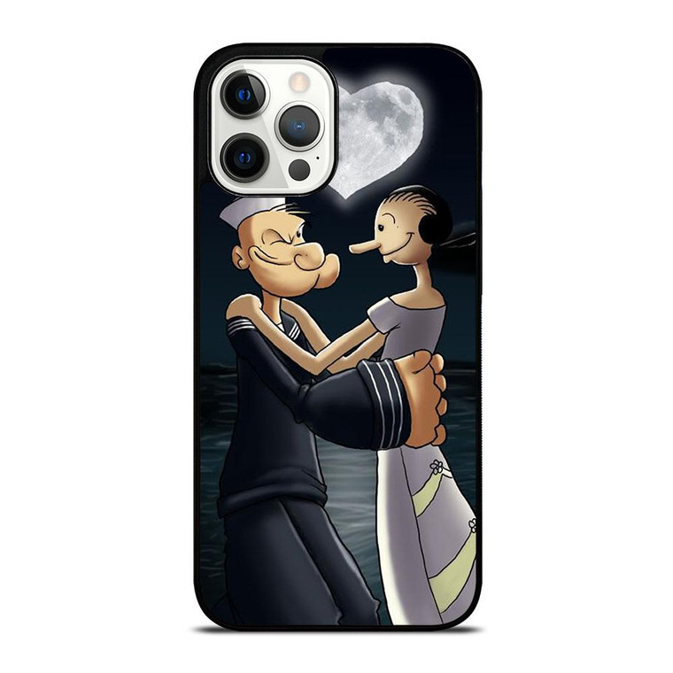POPEYE AND OLIVE LOVE iPhone 12 Pro Max Case Cover