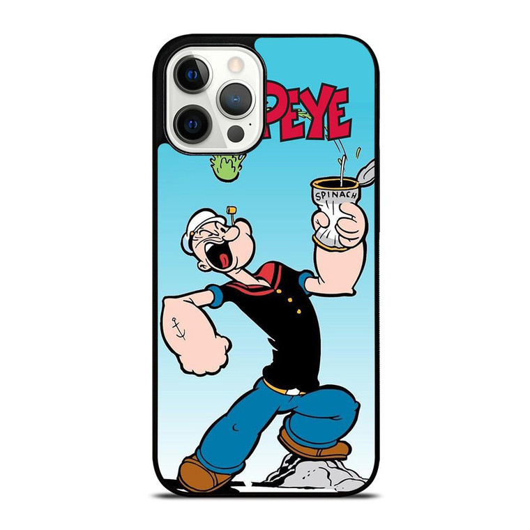 POPEYE SPINACH iPhone 12 Pro Max Case Cover