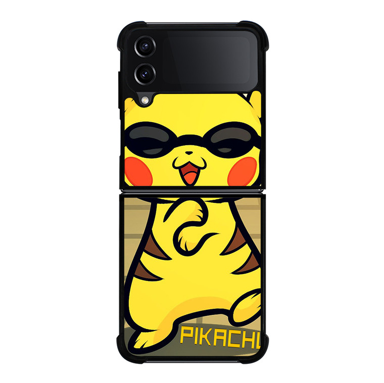 PIKACHU GANGNAM Samsung Galaxy Z Flip 4 5G Case Cover