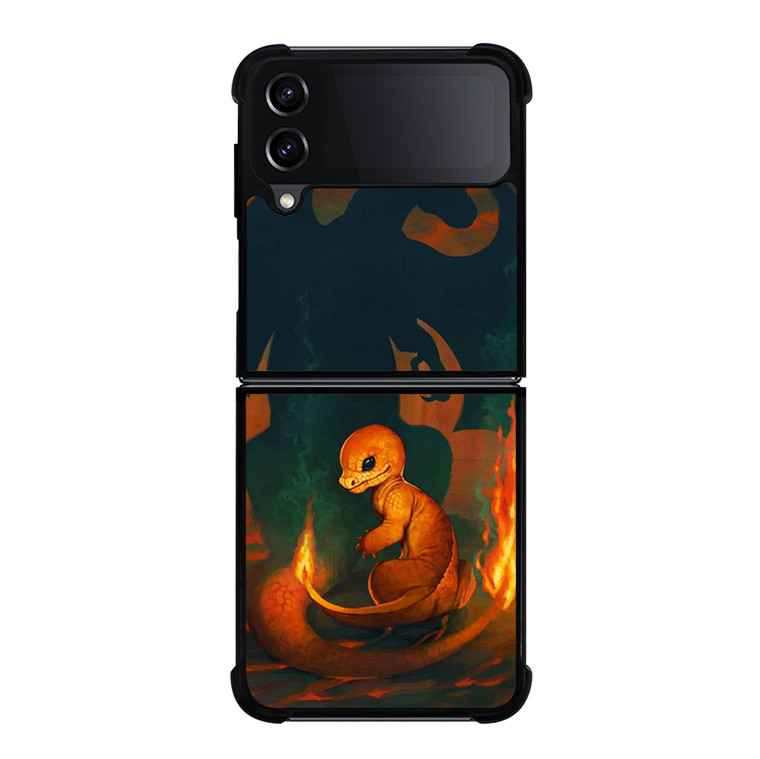 POKEMON CHARMANDER ART 2 Samsung Galaxy Z Flip 4 5G Case Cover