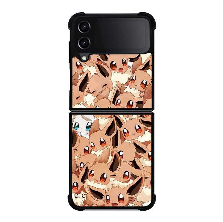 POKEMON EEVEE BABY COLLAGE Samsung Galaxy Z Flip 4 5G Case Cover
