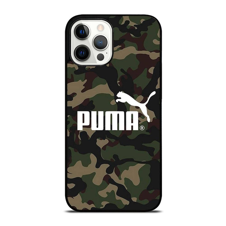 PUMA CAMO LOGO iPhone 12 Pro Max Case Cover