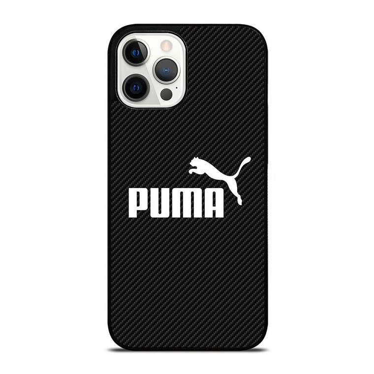 PUMA CARBON LOGO iPhone 12 Pro Max Case Cover