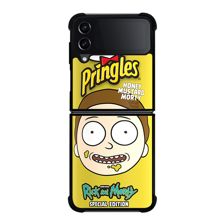 PRINGLES POTATO CHIPS RICK AND MORTY Samsung Galaxy Z Flip 4 5G Case Cover