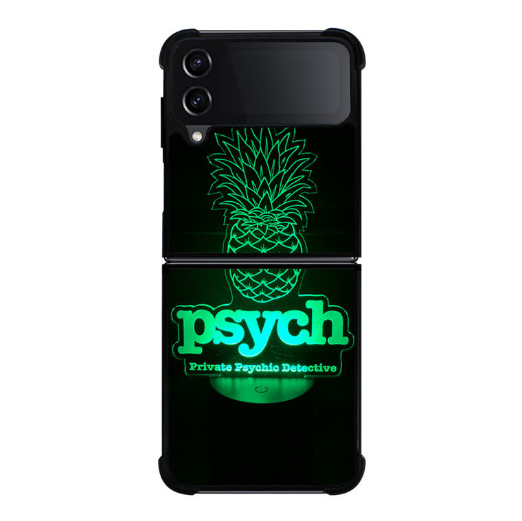 PSYCH PINEAPPLE LIGHT Samsung Galaxy Z Flip 4 5G Case Cover