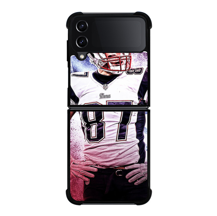 ROB GRONKOWSKI 87 PATRIOTS Samsung Galaxy Z Flip 4 5G Case Cover