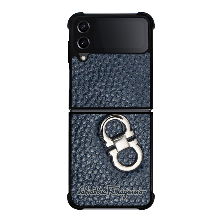 SALVATORE FERRAGAMO BADGE Samsung Galaxy Z Flip 4 5G Case Cover