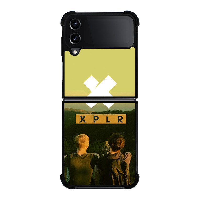 SAM AND COLBY XPLR BEST Samsung Galaxy Z Flip 4 5G Case Cover