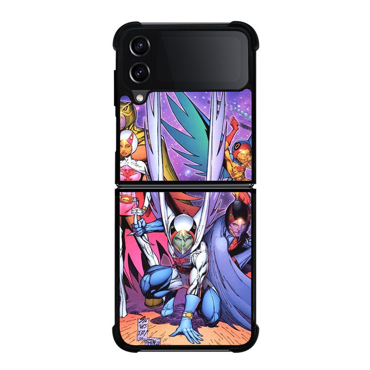 SCIENCE NINJA TEAM GATCHAMAN CARTOON Samsung Galaxy Z Flip 4 5G Case Cover