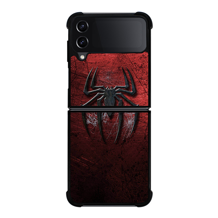 SPIDERMAN GRUNGY LOGO Samsung Galaxy Z Flip 4 5G Case Cover