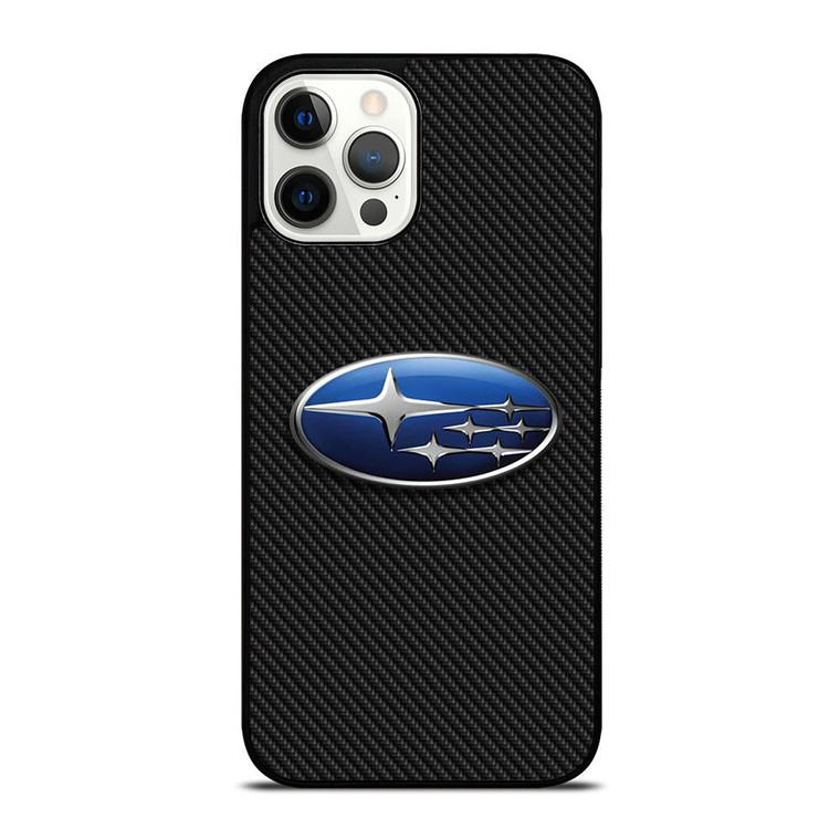 SUBARU LOGO CARBON iPhone 12 Pro Max Case Cover