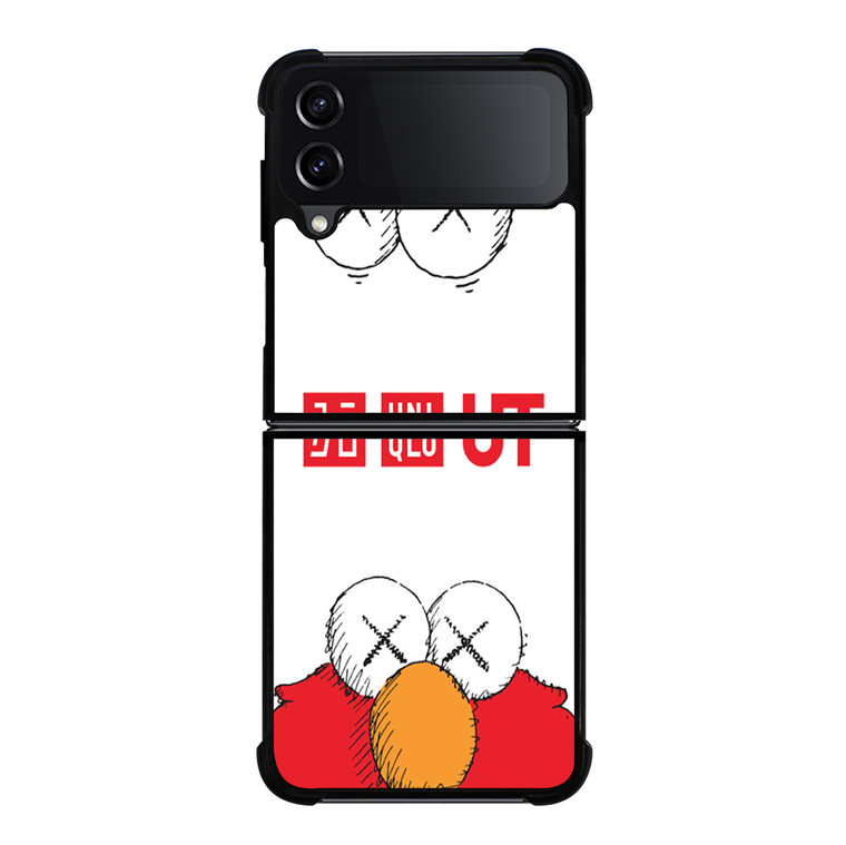 UNIQLO KAWS LOGO Samsung Galaxy Z Flip 4 5G Case Cover