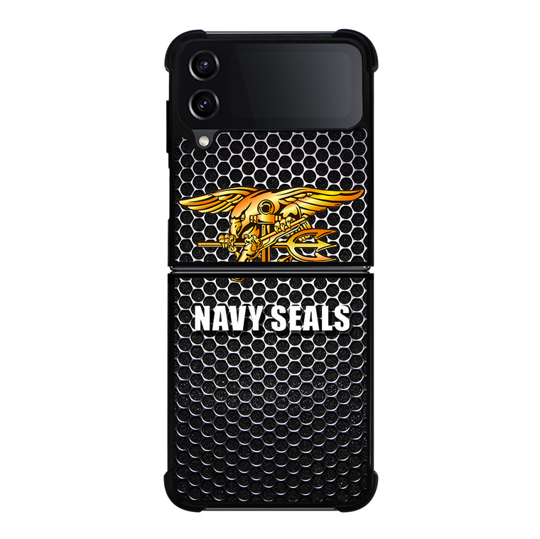 US NAVY SEAL METAL Samsung Galaxy Z Flip 4 5G Case Cover