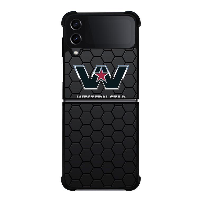 WESTERN STAR HEXAGON Samsung Galaxy Z Flip 4 5G Case Cover