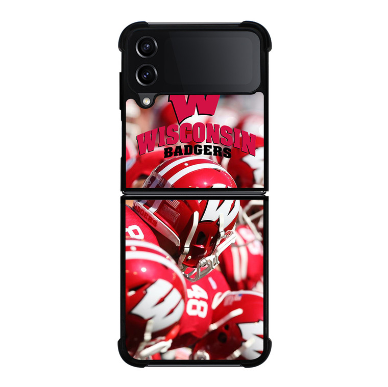 WISCONSIN BADGERS PRIDE Samsung Galaxy Z Flip 4 5G Case Cover