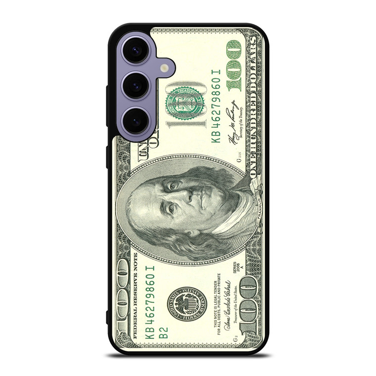 $100 DOLLAR BILL MONEY Samsung Galaxy S24 Plus Case Cover