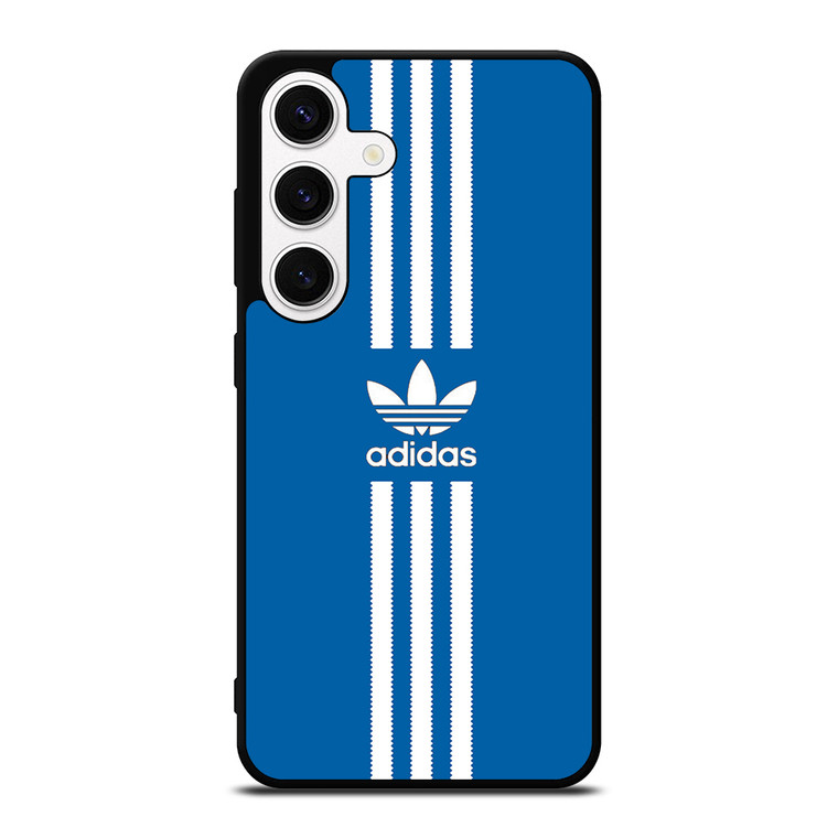 ADIDAS STRIPE BLUE Samsung Galaxy S24 Case Cover