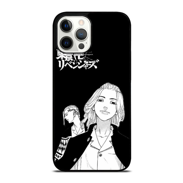 TOKYO REVENGERS BLACK WHITE iPhone 12 Pro Max Case Cover