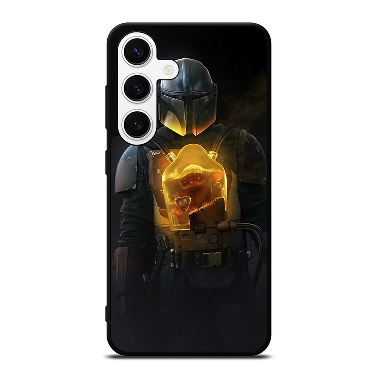 BABY YODA AND THE MANDALORIAN 4 Samsung Galaxy S24 Case Cover