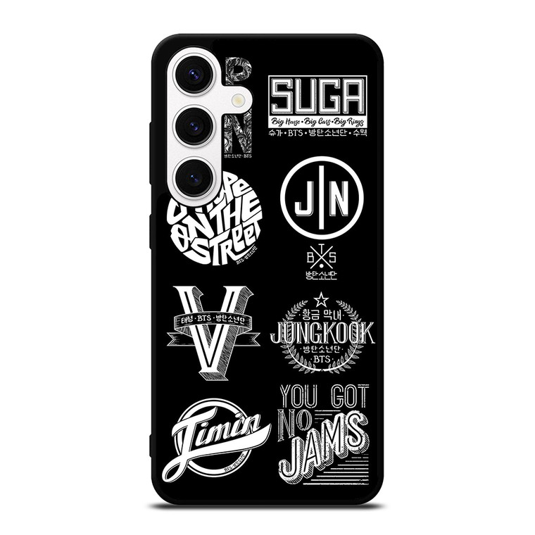 BANGTAN BOYS BTS KPOP LOGO Samsung Galaxy S24 Case Cover