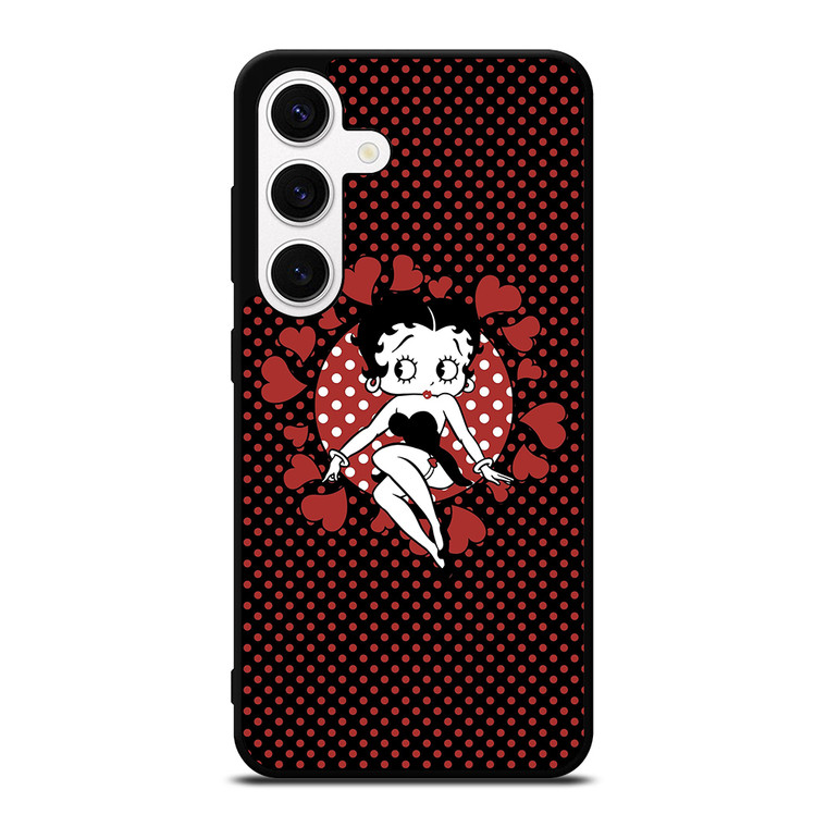 BETTY BOOP DOT Samsung Galaxy S24 Case Cover