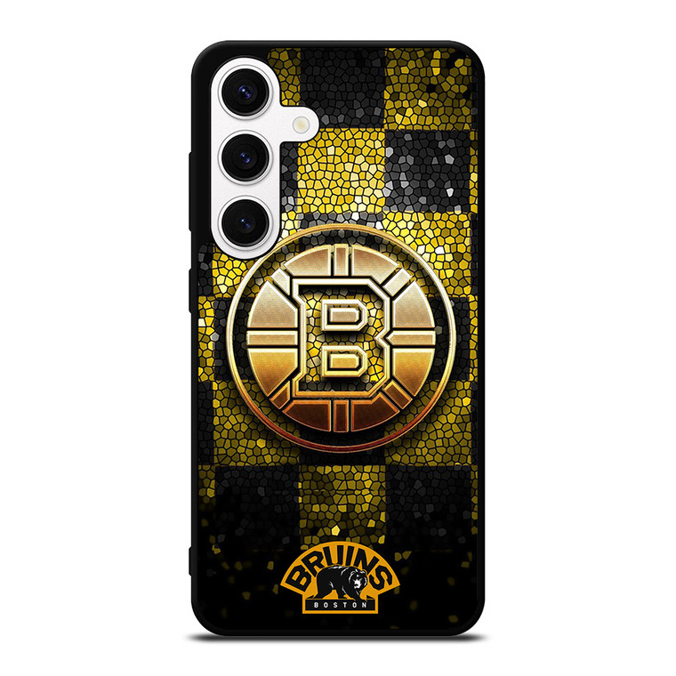 BOSTON BRUINS GOLD LOGO Samsung Galaxy S24 Case Cover
