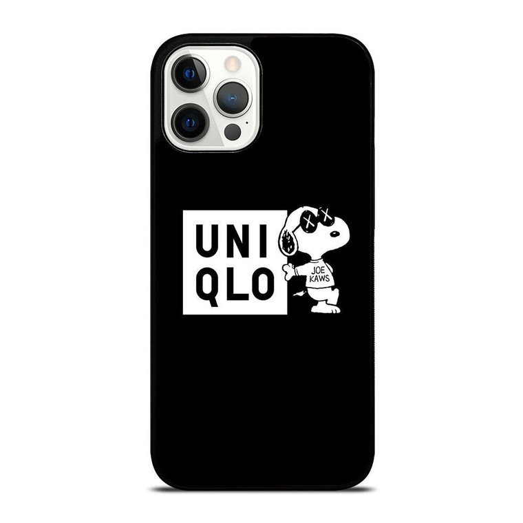 UNIQLO SNOOPY LOGO iPhone 12 Pro Max Case Cover