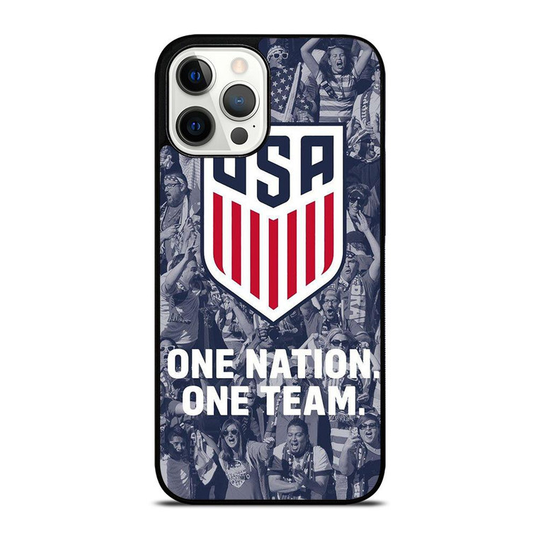 USA SOCCER TEAM ONE NATION ONE TEAM iPhone 12 Pro Max Case Cover