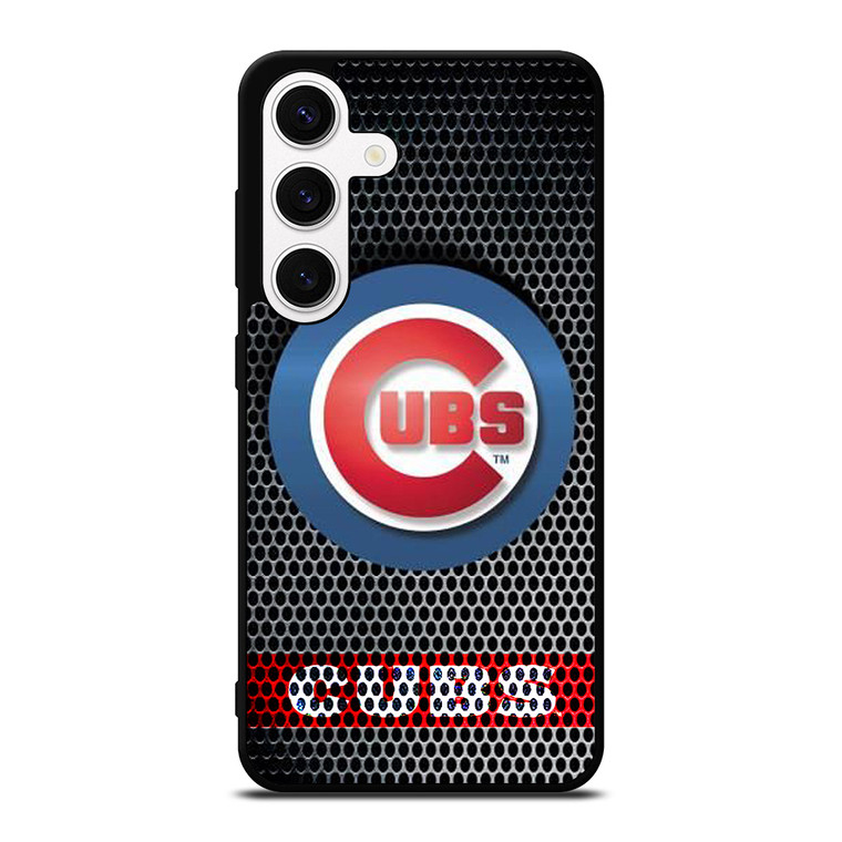 CHICAGO CUBS METAL LOGO Samsung Galaxy S24 Case Cover
