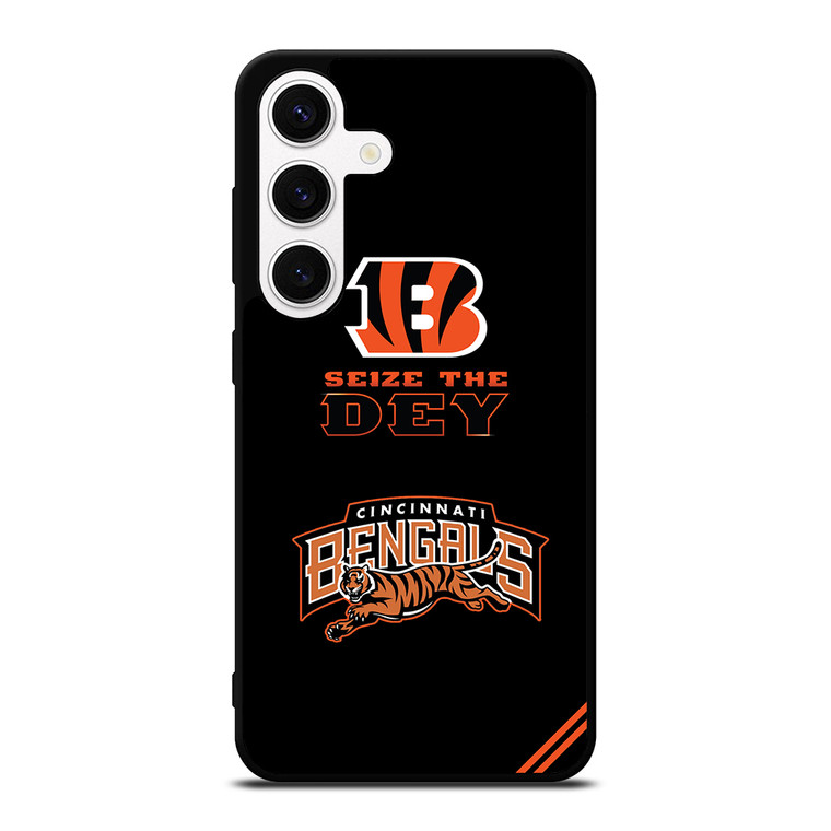 CINCINNATI BENGALS 3 Samsung Galaxy S24 Case Cover