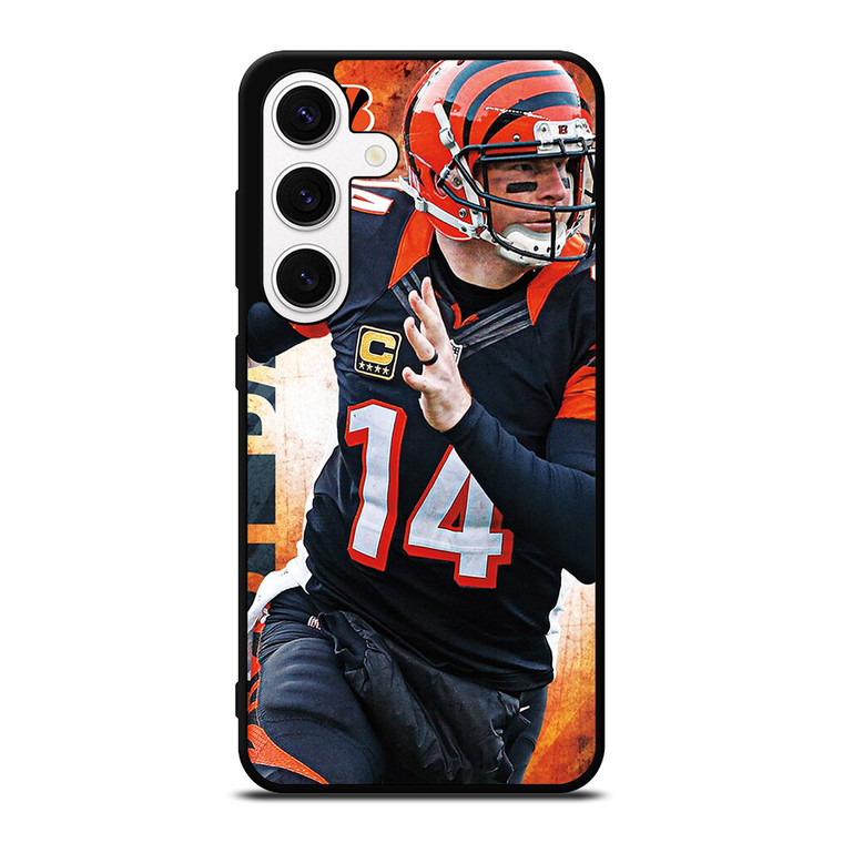 CINCINNATI BENGALS ANDY DALTON Samsung Galaxy S24 Case Cover
