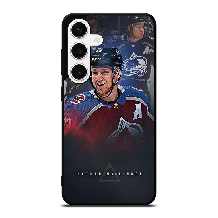 COLORADO AVALANCHE NATHAN MACKINNON Samsung Galaxy S24 Case Cover